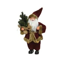 Figurina decorativa - Santa Polyester Tree - Oxblood