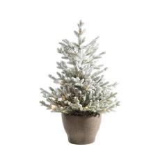 Brad artificial - Norway Tree Snowy Micro LED - Outdoor