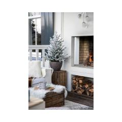 Brad artificial - Norway Tree Snowy Micro LED - Outdoor