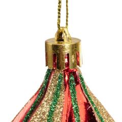 Glob - Shatterproof Gold Glittter - Green Stripe - mai multe culori