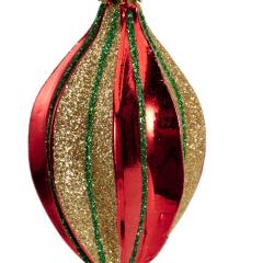 Glob - Shatterproof Gold Glittter - Green Stripe - mai multe culori