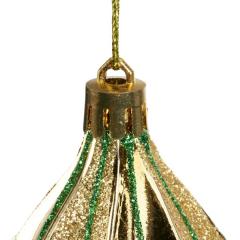 Glob - Shatterproof Gold Glittter - Green Stripe - mai multe culori