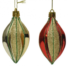 Glob - Shatterproof Gold Glittter - Green Stripe - mai multe culori