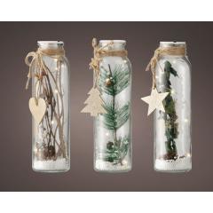 Decoratiune - Micro LED Figure Glass Steady BO Indoor - mai multe modele