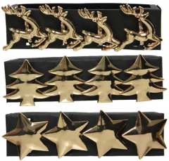 Set inele pentru servetele - Napkin Ring Zinc - mai multe modele