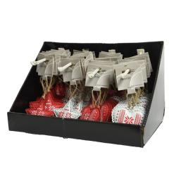 Ornament brad - Heart Iron Relief Design - mai multe modele - pret pe bucata