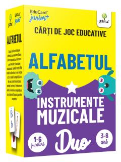DuoCard - Alfabetul. Instrumente muzicale