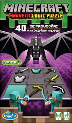 Joc de logica magnetic - Minecraft Magnetic Logic Puzzle (RO)