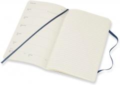 Agenda 2022 - 12-Month Weekly Planner - Large, Soft Cover - Sapphire Blue