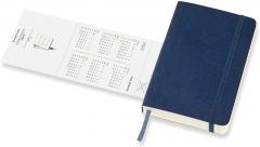 Agenda 2022 - 12-Month Daily Planner - Pocket, Soft Cover - Sapphire Blue