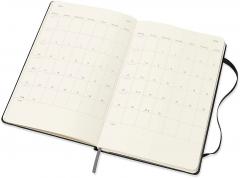 Agenda 2022 - 12-Month Weekly Horizontal Planner - Large, Hard Cover - Black