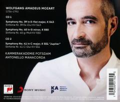 Mozart: Symphonies No 39-41