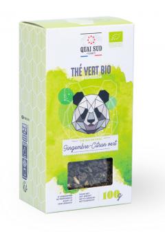 Ceai verde cu ghimbir si lime - BIO + RO-ECO-007