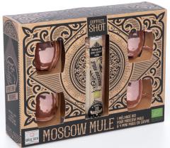 Set amestec pentru vodca + 4 pahare din cupru - BIO + RO-ECO-007