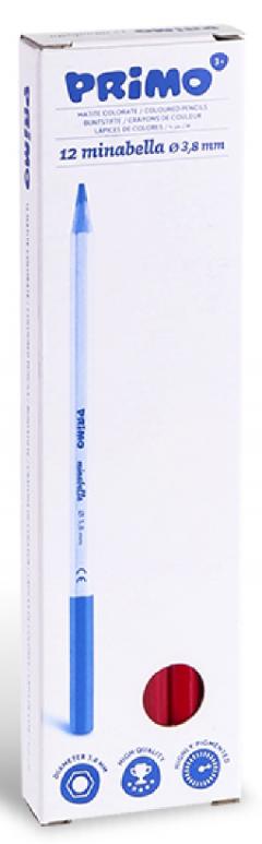 Creion colorat Minabella - Rosu carmin