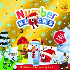 Numberblocks Christmas Sticker Activity Book