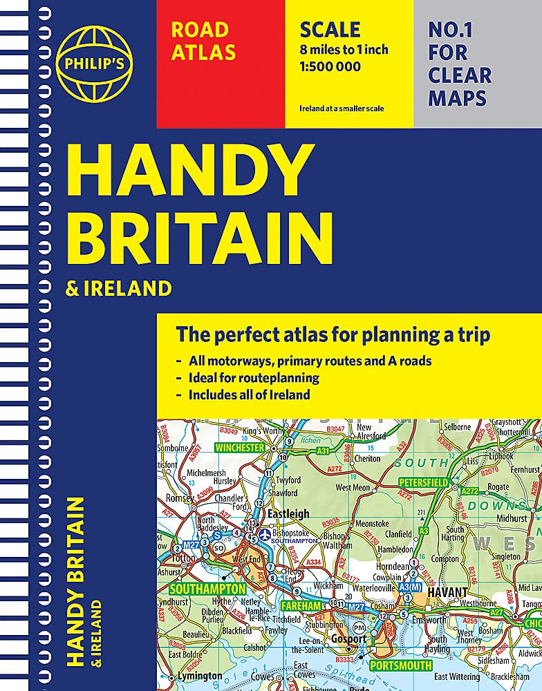 Philip&#039;s Handy Road Atlas Britain