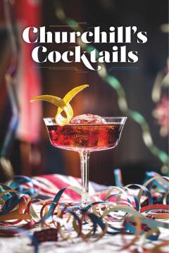 Coperta cărții Churchill's Cocktail Cookbook