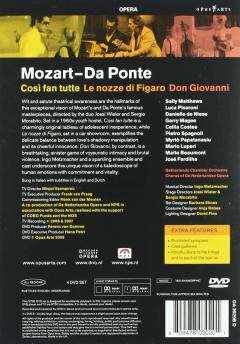 Mozart - Da Ponte: Cosi Fan Tutte; Le Nozze Di Figaro; Don Giovanni (DVD)