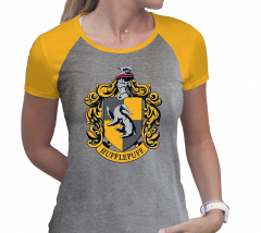 Tricou XL - Woman - Harry Potter - Hufflepuf - Grey and Yellow