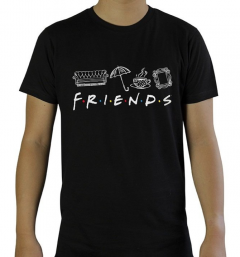 Tricou M - Men - Friends - Black