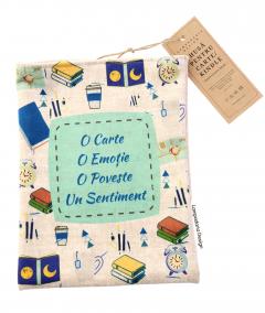 Husa pentru carte - Book Lovers - Blue