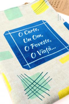 Husa pentru carte - Blue Shapes