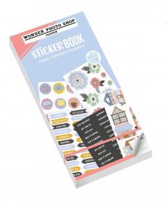Carnet stickere - Stickerbook Lifestyle