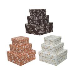 Cutie cadou mare - Leave Design - mai multe modele - pret pe bucata