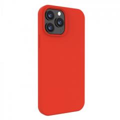 Husa iPhone 13 Pro Lemontti Liquid Silicon Red