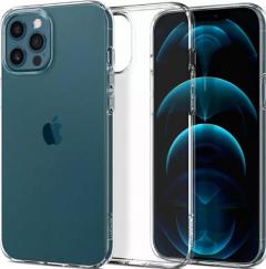 Husa Cover Spigen Liquid Crystal pentru iPhone 12/12 Pro