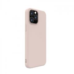 Husa iPhone 13 Pro Max Lemontti Silicon Soft Slim Pink Sand