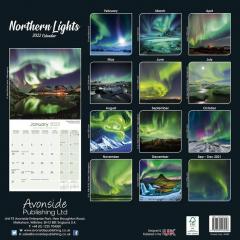 Calendar de perete 2022 - Northern Lights