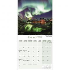 Calendar de perete 2022 - Northern Lights