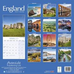 Calendar de perete 2022 - England