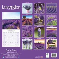 Calendar de perete 2022 - Lavender