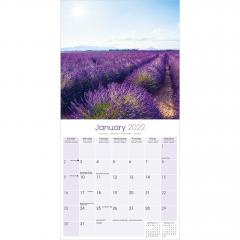 Calendar de perete 2022 - Lavender