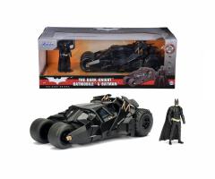 Set masinuta cu figurina -  The Dark Knight Batmobile & Batman