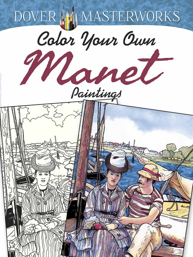 Color Your Own Manet Paintings