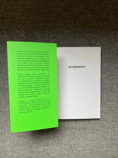 Decarbonomics and the Post-pandemic World