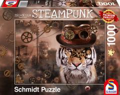 Puzzle 1000 de piese - Markus Binz - Steampunk Tiger