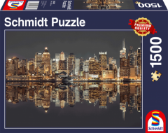 Puzzle 1500 de piese - New York Skyline at Night