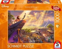 Puzzle 1000 de piese - Thomas Kinkade - Disney - The Lion King