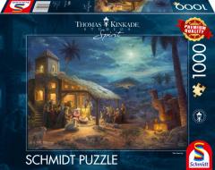 Puzzle 1000 de piese - Thomas Kinkade - The Nativity