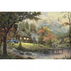 Puzzle 500 de piese - Thomas Kinkade - Peaceful Moment