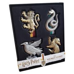 Set 4 decoratiuni - Harry Potter - House Mascot Ornaments
