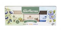 Set 3 Sapunuri Naturale cu Argan, Ulei de Masline si Ulei de Chimion