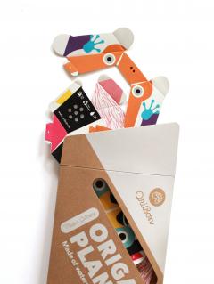 Set ghivece - Origami Plant Pot: Rainforest Animals