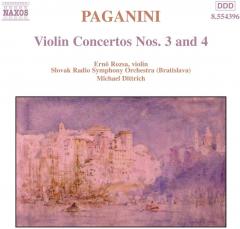 Paganini: Violin Concertos Nos. 3 & 4