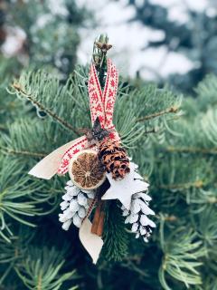 Decoratiune - Brad sau Sticla de Vin